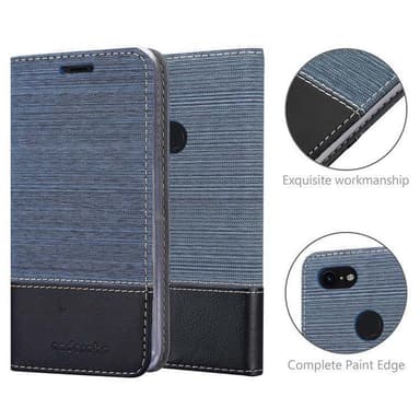 Google PIXEL 3 lommebokdeksel etui (blå)