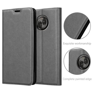 Motorola MOTO X4 lommebokdeksel case (grå)