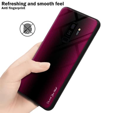 Samsung Galaxy S9 PLUS Deksel Case Cover (rosa)