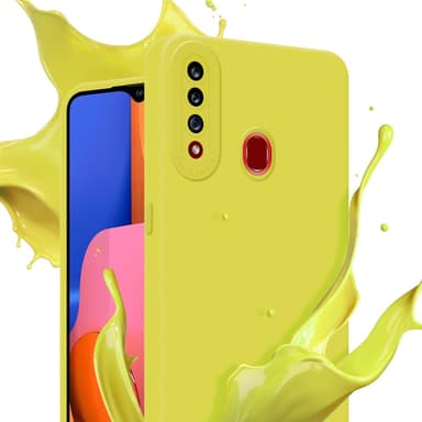 Samsung Galaxy A20s Deksel case (gul)
