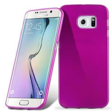 Samsung Galaxy S6 EDGE silikondeksel cover (rosa)