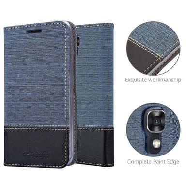LG X SCREEN lommebokdeksel etui (blå)