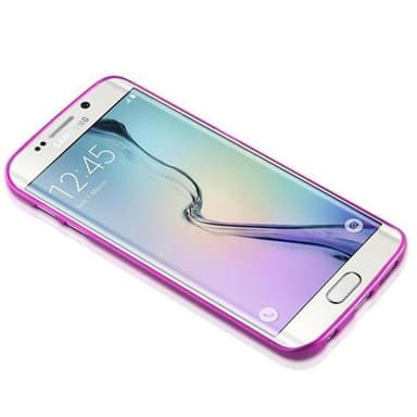 Samsung Galaxy S6 EDGE silikondeksel cover (rosa)
