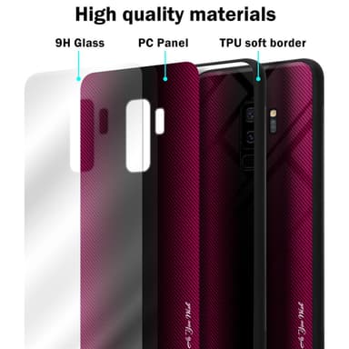 Samsung Galaxy S9 PLUS Deksel Case Cover (rosa)