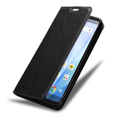 Sharp Aquos R3 lommebokdeksel case (svart)
