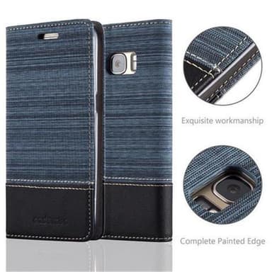 Samsung Galaxy S7 lommebokdeksel etui (blå)