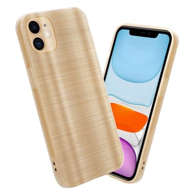 iPhone 11 Silikondeksel Beskyttelse (gold)
