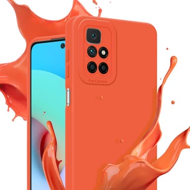 Xiaomi RedMi 10 Deksel case (oransje)