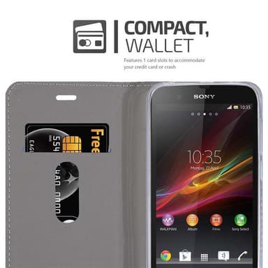 Sony Xperia Z lommebokdeksel etui (blå)