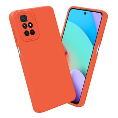 Xiaomi RedMi 10 Deksel case (oransje)