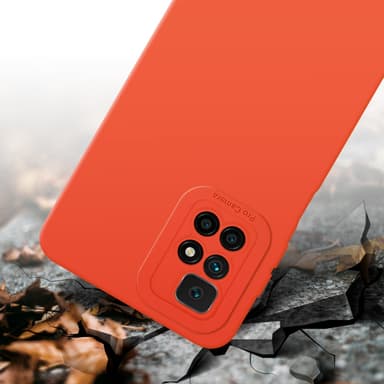 Xiaomi RedMi 10 Deksel case (oransje)