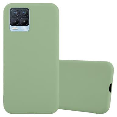Deksel Realme 8 4G / 8 PRO Silikon cover (grønn)