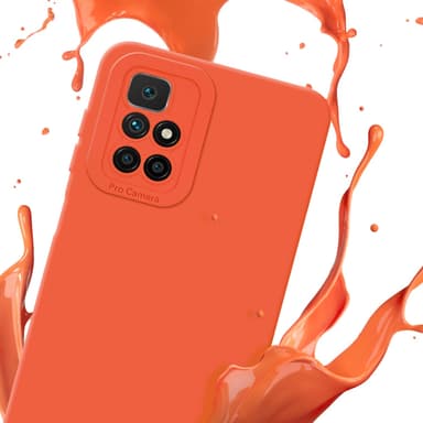 Xiaomi RedMi 10 Deksel case (oransje)