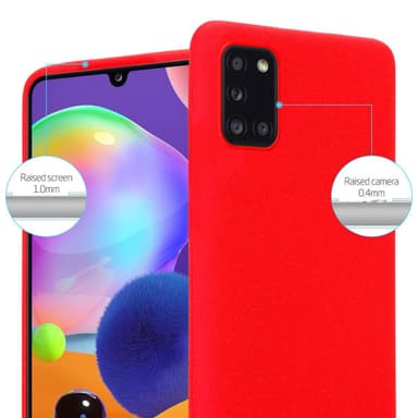 Deksel Samsung Galaxy A31 case (rød)