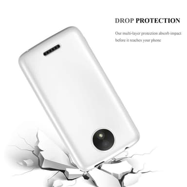 Deksel Motorola MOTO C Case Cover (sølv)