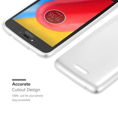 Deksel Motorola MOTO C Case Cover (sølv)