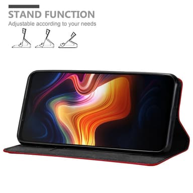 ZTE Nubia PLAY 5G lommebokdeksel case (rød)