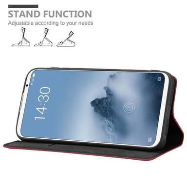 MEIZU 16 lommebokdeksel case (rød)