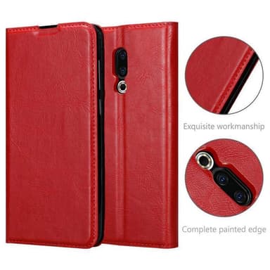 MEIZU 16 lommebokdeksel case (rød)