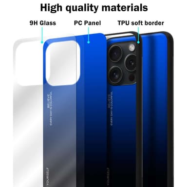 Deksel iPhone 15 PRO Case Cover (Svart)