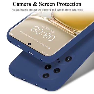 Huawei P50 PRO silikondeksel case (blå)