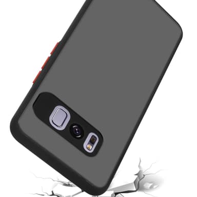 Samsung Galaxy S8 PLUS Deksel Case Cover (Svart)