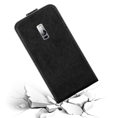 OnePlus 2 deksel flip cover (svart)