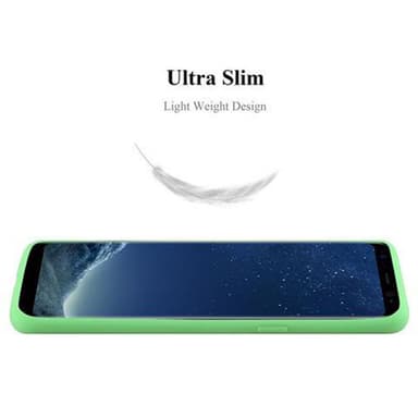 Deksel Samsung Galaxy S8 Silikon cover (grønn)