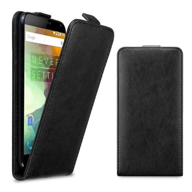 OnePlus 2 deksel flip cover (svart)