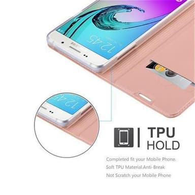 Samsung Galaxy A3 2016 lommebokdeksel etui (rosa)