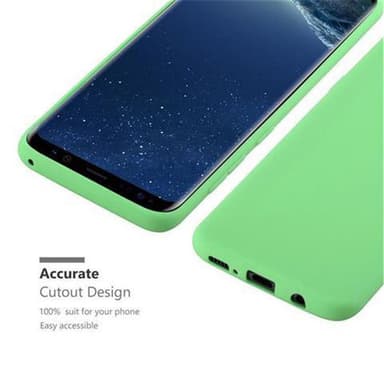 Deksel Samsung Galaxy S8 Silikon cover (grønn)