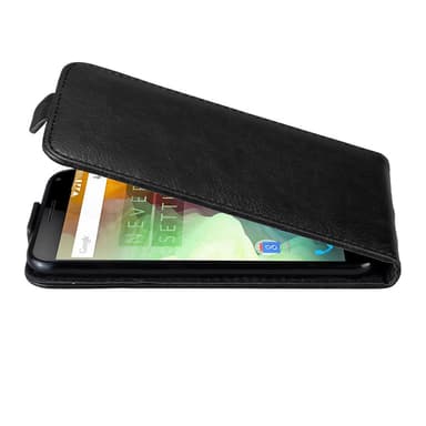 OnePlus 2 deksel flip cover (svart)