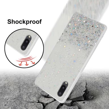 Samsung Galaxy A02 / M02 Silikondeksel Glitter
