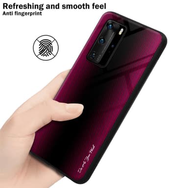 Huawei P40 PRO / P40 PRO+ Deksel Case Cover (rosa)