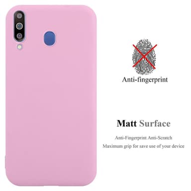 Deksel Samsung Galaxy M30 / A40s Silikon cover (rosa)