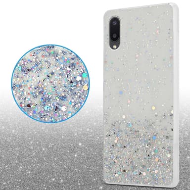 Samsung Galaxy A02 / M02 Silikondeksel Glitter