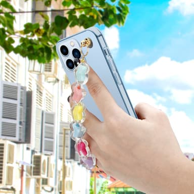 iPhone 13 PRO Deksel med kjede (gjennomsiktig)