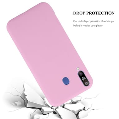 Deksel Samsung Galaxy M30 / A40s Silikon cover (rosa)