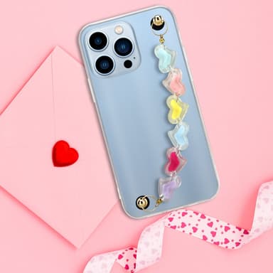 iPhone 13 PRO Deksel med kjede (gjennomsiktig)