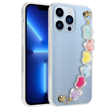 iPhone 13 PRO Deksel med kjede (gjennomsiktig)