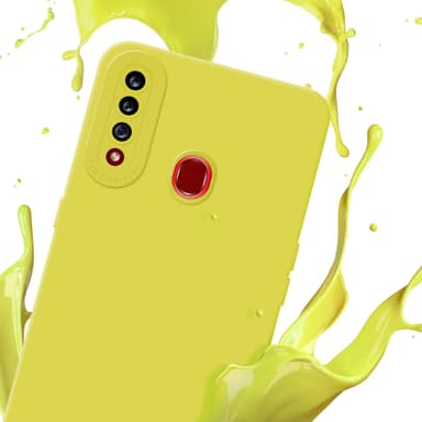 Samsung Galaxy A20s Deksel case (gul)