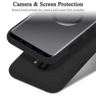Samsung Galaxy S9 PLUS silikondeksel case (svart)