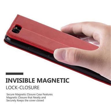 Huawei P10 lommebokdeksel case (rød)