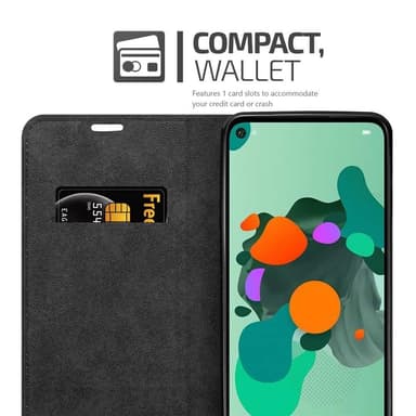 Huawei MATE 30 LITE lommebokdeksel case (svart)