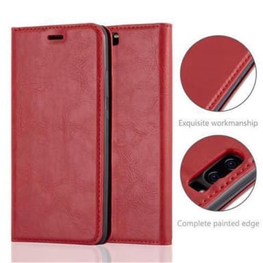 Huawei P10 lommebokdeksel case (rød)