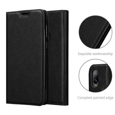 Samsung Galaxy A6s lommebokdeksel case (svart)