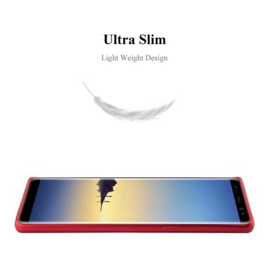 Deksel Samsung Galaxy NOTE 8 Case Cover (rød)