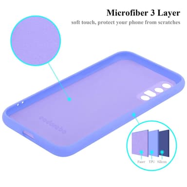 Oppo FIND X2 NEO silikondeksel case (Lilla)