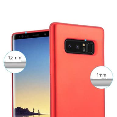 Deksel Samsung Galaxy NOTE 8 Case Cover (rød)