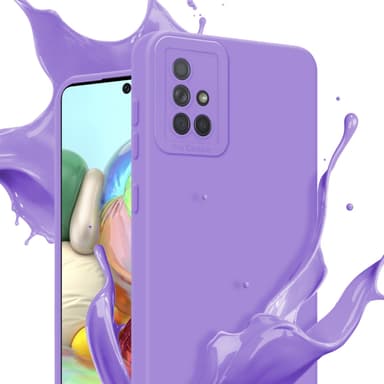 Samsung Galaxy A71 4G Deksel case (lilla)
